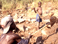 Mining in DRC, Photo: KH Snow